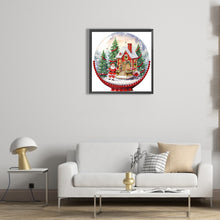 Load image into Gallery viewer, Diamond Painting - Partial Special Shaped - Christmas crystal ball (30*30CM)
