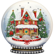 Load image into Gallery viewer, Diamond Painting - Partial Special Shaped - Christmas crystal ball (30*30CM)
