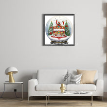 Load image into Gallery viewer, Diamond Painting - Partial Special Shaped - Christmas crystal ball (30*30CM)
