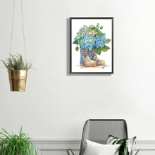 Load image into Gallery viewer, Diamond Painting - Partial Special Shaped - flower boots (30*40CM)
