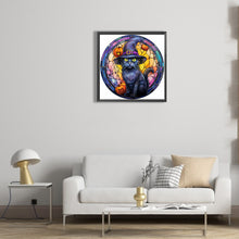 Load image into Gallery viewer, Diamond Painting - Full Round - halloween horror atmosphere glass art (30*30CM)
