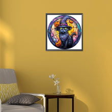 Load image into Gallery viewer, Diamond Painting - Full Round - halloween horror atmosphere glass art (30*30CM)
