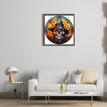 Load image into Gallery viewer, Diamond Painting - Full Round - halloween horror atmosphere glass art (30*30CM)
