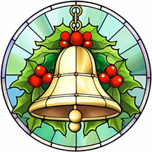 Load image into Gallery viewer, Diamond Painting - Full Round - christmas bells (30*30CM)
