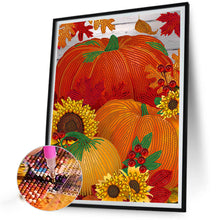 Load image into Gallery viewer, Diamond Painting - Partial Special Shaped - Thanksgiving Pumpkin Herbs (30*40CM)
