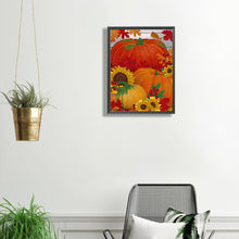 Load image into Gallery viewer, Diamond Painting - Partial Special Shaped - Thanksgiving Pumpkin Herbs (30*40CM)
