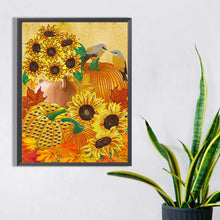 Load image into Gallery viewer, Diamond Painting - Partial Special Shaped - Thanksgiving Pumpkin Herbs (30*40CM)
