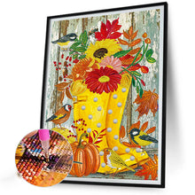 Load image into Gallery viewer, Diamond Painting - Partial Special Shaped - Thanksgiving Pumpkin Herbs (30*40CM)
