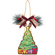 Load image into Gallery viewer, Diamond Painting Christmas Tree Pendant Christmas Decorations Set (SDDZ02)
