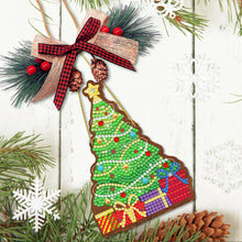 Load image into Gallery viewer, Diamond Painting Christmas Tree Pendant Christmas Decorations Set (SDDZ02)
