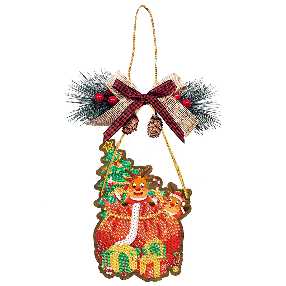 Diamond Painting Christmas Tree Pendant Christmas Decorations Set (SDDZ04)