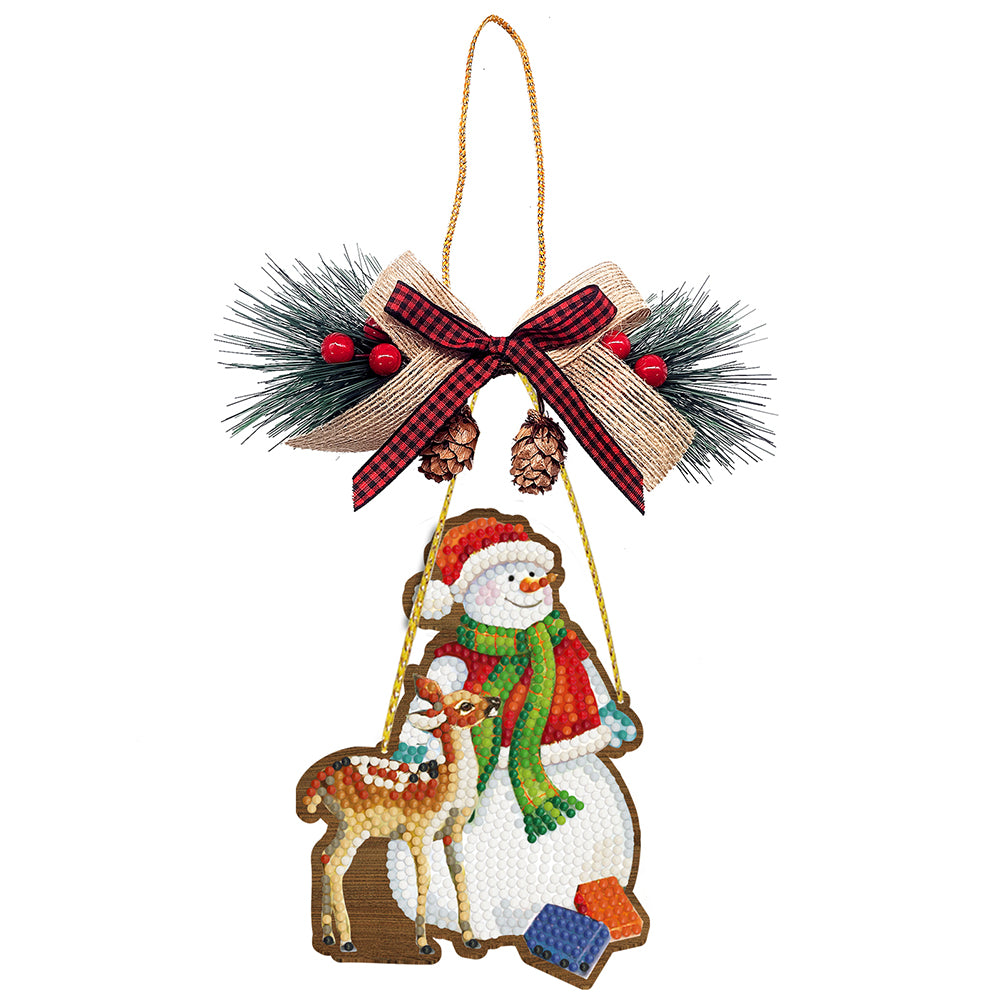 Diamond Painting Christmas Tree Pendant Christmas Decorations Set (SDDZ06)
