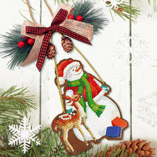 Load image into Gallery viewer, Diamond Painting Christmas Tree Pendant Christmas Decorations Set (SDDZ06)
