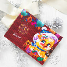 Load image into Gallery viewer, 8/16PCS Diamond Handmade Card Special Shape Xmas Atmosphere Diamond Drawing Card
