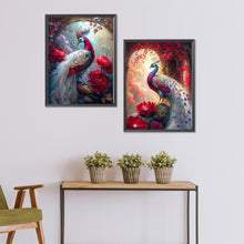 Load image into Gallery viewer, 2pcs Diamond Painting Set - gorgeous peacock (30*40CM)
