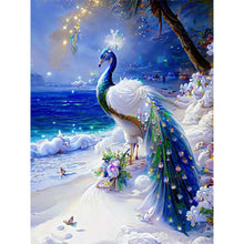 Load image into Gallery viewer, 2pcs Diamond Painting Set - gorgeous peacock (30*40CM)
