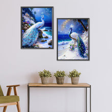 Load image into Gallery viewer, 2pcs Diamond Painting Set - gorgeous peacock (30*40CM)
