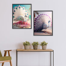 Load image into Gallery viewer, 2pcs Diamond Painting Set - gorgeous peacock (30*40CM)
