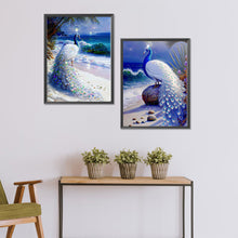 Load image into Gallery viewer, 2pcs Diamond Painting Set - gorgeous peacock (30*40CM)
