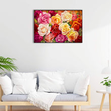 Load image into Gallery viewer, Diamond Painting - Full Round - rose field (60*40CM)
