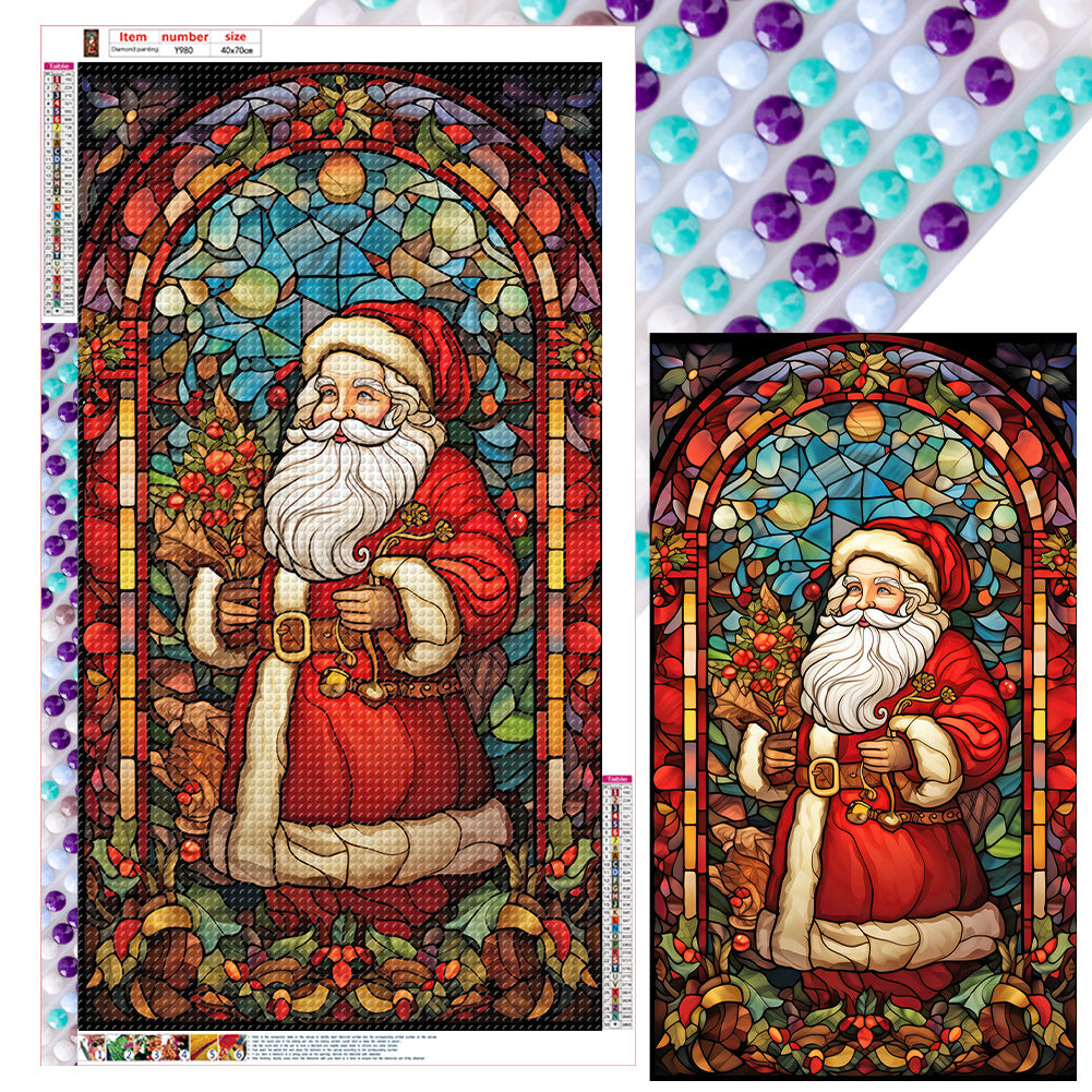 Diamond Painting - Full Round - Santa Claus (40*70CM)