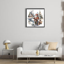 Load image into Gallery viewer, Diamond Painting - Full Round - Santa in the snow (30*30CM)
