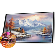 Load image into Gallery viewer, Diamond Painting - Full Round - snow mountain (40*30CM)
