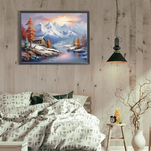 Load image into Gallery viewer, Diamond Painting - Full Round - snow mountain (40*30CM)
