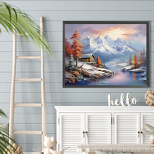 Load image into Gallery viewer, Diamond Painting - Full Round - snow mountain (40*30CM)
