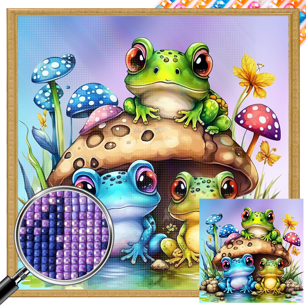 AB Diamond Painting - Full Square - frog (40*40CM)