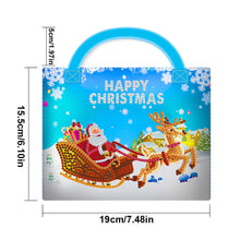 Load image into Gallery viewer, Special Shape Diamond Painting Stocking DIY Christmas Diamond Present Stockings
