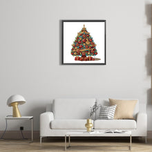 Load image into Gallery viewer, Diamond Painting - Partial Special Shaped - christmas tree (30*30CM)
