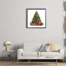 Load image into Gallery viewer, Diamond Painting - Partial Special Shaped - christmas tree (30*30CM)
