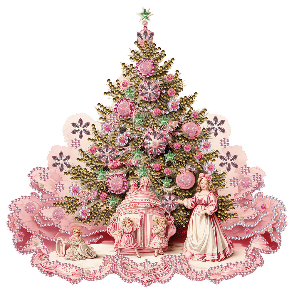 Diamond Painting - Partial Special Shaped - christmas tree (30*30CM)