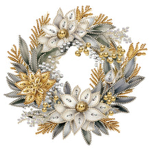 Load image into Gallery viewer, Diamond Painting - Partial Special Shaped - Christmas wreath (30*30CM)
