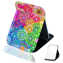 Load image into Gallery viewer, Special Shape Diamond Art Painting Mirror Folding 5D DIY Diamond Painting Mirror
