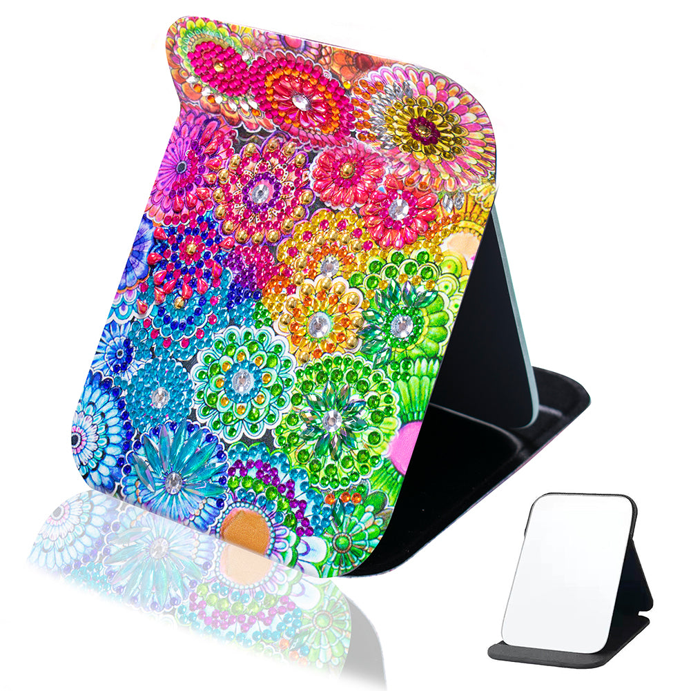 Special Shape Diamond Art Painting Mirror Folding 5D DIY Diamond Painting Mirror