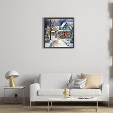 Load image into Gallery viewer, Diamond Painting - Full Round - winter snow street (40*40CM)
