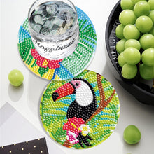 Load image into Gallery viewer, 6PCS Diamond Crafts Coasters Diamond Painting Art Coasters (Parrot)

