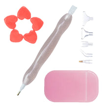 Load image into Gallery viewer, Diamond Painting Tools Kit Diamond Painting Pen Kits Plastic Tips with Drill Pen
