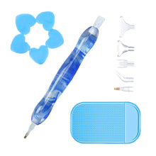 Load image into Gallery viewer, Diamond Painting Tools Kit Diamond Painting Pen Kits Plastic Tips with Drill Pen
