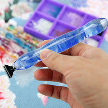 Load image into Gallery viewer, Diamond Painting Tools Kit Diamond Painting Pen Kits Plastic Tips with Drill Pen
