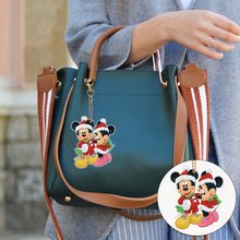 Load image into Gallery viewer, 5PCS Diamond Art Decor Xmas Mickey Pals Double Sided Rhinestone Painting Pendant
