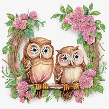 Load image into Gallery viewer, Diamond Painting - Partial Special Shaped - owl (30*30CM)
