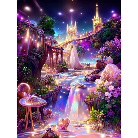 AB Diamond Painting - Full Square - Dreamland (30*40CM)