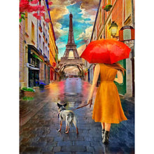 Load image into Gallery viewer, Diamond Painting - Full Round - street painting in paris (30*40CM)
