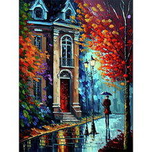 Load image into Gallery viewer, Diamond Painting - Full Round - street painting in paris (30*40CM)
