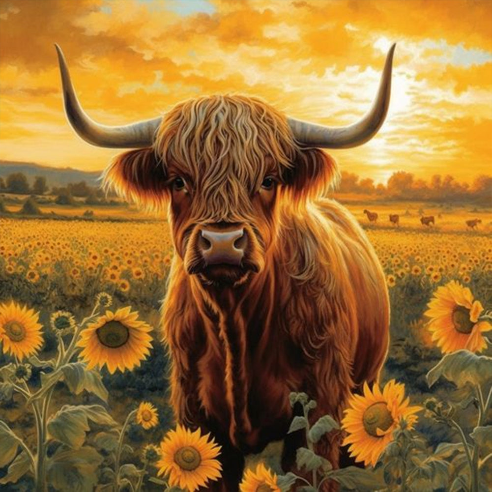 Diamond Painting - Full Round - yak (30*30CM)