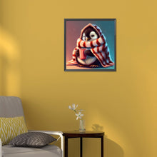 Load image into Gallery viewer, Diamond Painting - Full Round - Little Penguin (30*30CM)
