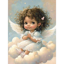 Load image into Gallery viewer, Diamond Painting - Full Round - angel child (30*40CM)
